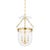 Rousham modernizes the traditional bell jar design with flowing lines and clean details such as ribbed metal banding and a...