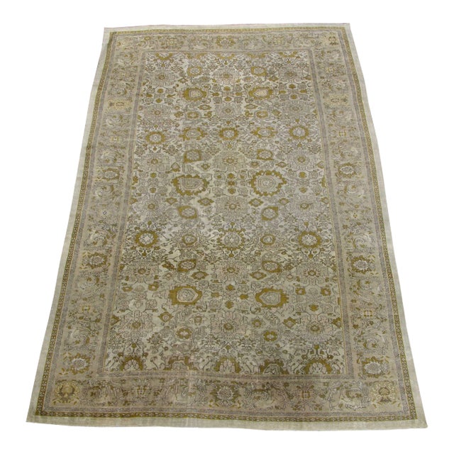 Early 20th Century Antique Sultanbad Rug For Sale
