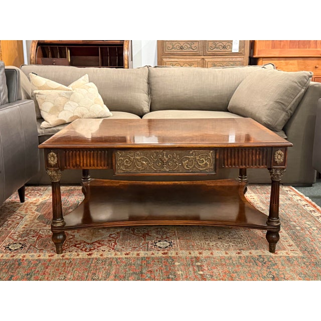 Theodore Alexander Classical Gatherings Coffee Table For Sale In San Francisco - Image 6 of 12