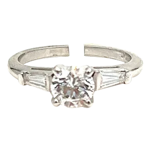 0.84 Ct Diamond Ring Size 6.25