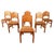 Vintage Pinewood Dining Chairs, 1970s, Set of 6 For Sale - Image 10 of 10