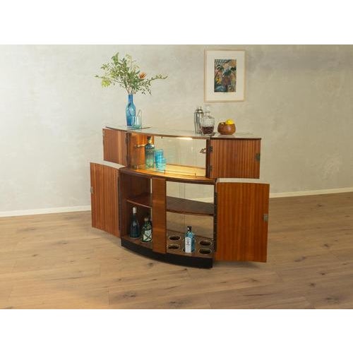 Unique 1950s Home Bar High-quality materials Made in Germany Working Height: 102.0 cm Depth: 46 cm Width: 110 cm Height:...