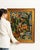 1960s France Yellow Tapestry Wall Hanging For Sale - Image 12 of 15
