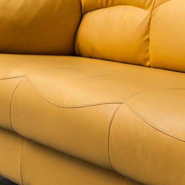 Vintage Three-Seater Leather Sofa, 1990s For Sale - Image 4 of 10