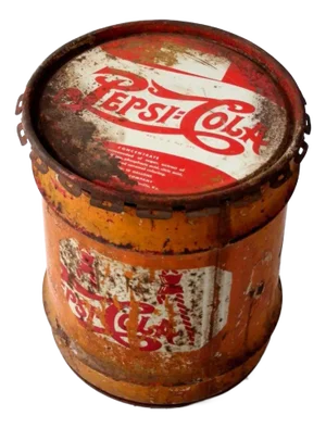 Vintage Pepsi Cola Concentrate Can