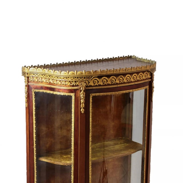 Louis XVI Style Showcase For Sale - Image 5 of 7
