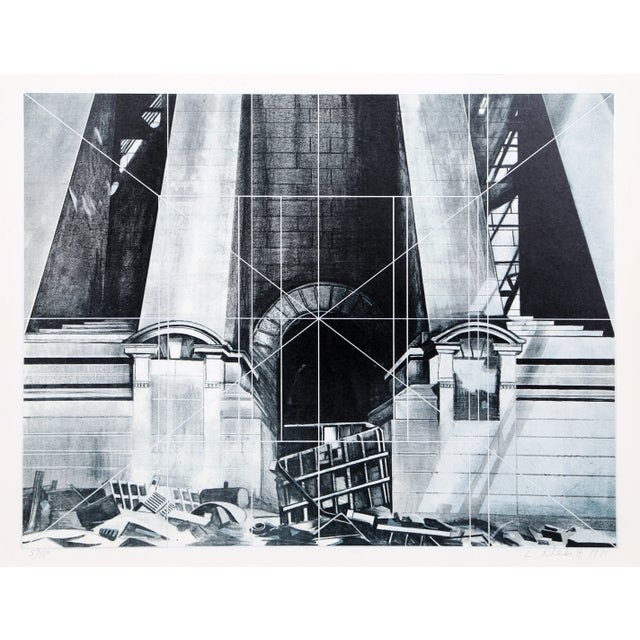 Lowell Blair Nesbitt Barriers Serigraph For Sale