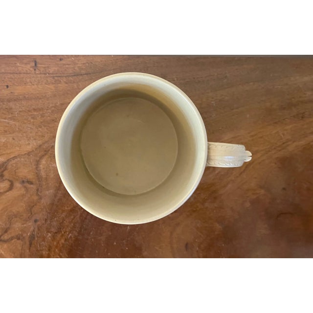 Early 19th Century Large Antique Early 19th Century English Jasperware Porter's Mug Decorated With Griffons For Sale - Image 5 of 9