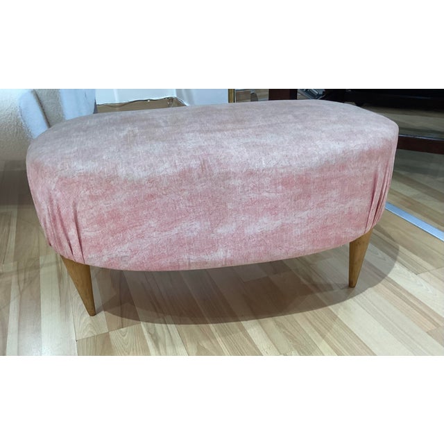 1950s Bean-Shaped Pouf Ottoman in the style of Federico Munari, 1950s For Sale - Image 5 of 12