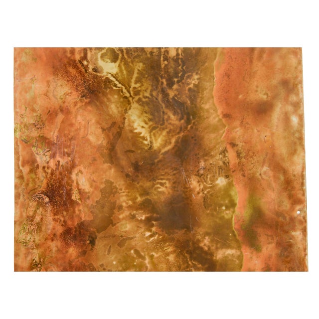 French Abstract Acrylic Panel, 1950s For Sale - Image 6 of 8