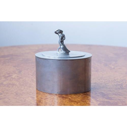 Pewter Jar by Sylvia Stave For Sale - Image 6 of 12