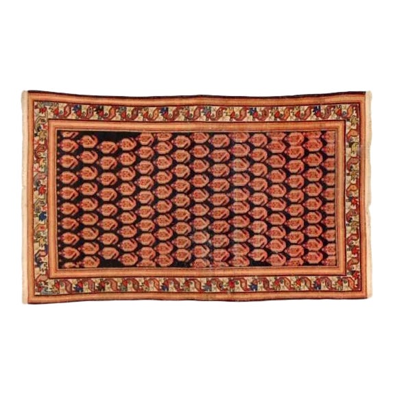 1900's Antique Persian Malayer Rug For Sale