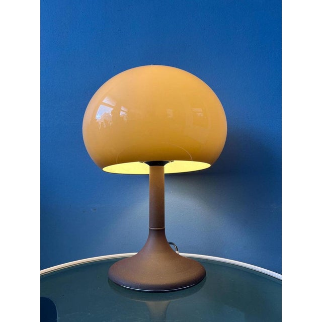 Mid-Century Space Age Mushroom Table Lamp from Herda For Sale - Image 6 of 13