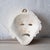 White Neoclassical Plaster Tragedy Mask, C. 1980 For Sale - Image 8 of 8