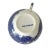 English Antique Blue &White Willow English Transfer Cup & Saucer Set- 4 Pieces For Sale - Image 3 of 12