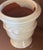 French Anduze Planter in Ivory 11” X 13” by La Madeleine For Sale - Image 4 of 5