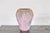 American Hand-Crafted American Artists Collection Pink Pastel Vase with Weaving For Sale - Image 3 of 12