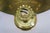 Metal Late 20th Century AA Imports Brass Kerosene Hurricane Oil Lantern Sconce W Backplate Reflector For Sale - Image 7 of 17