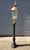 Cast Iron Lamp Post with Copper Round Lantern For Sale - Image 4 of 4