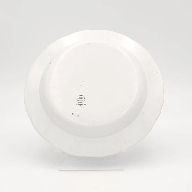 Late 19th Century Three Plates From the Rousseau Service, France Circa 1870 For Sale - Image 5 of 10