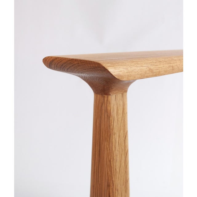 Pair of White Oak Outdoor Lounge Chairs For Sale - Image 4 of 16