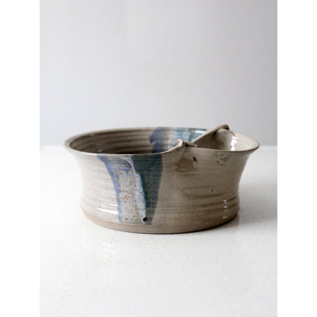 Contemporary Vintage Studio Pottery Bowl For Sale - Image 3 of 12