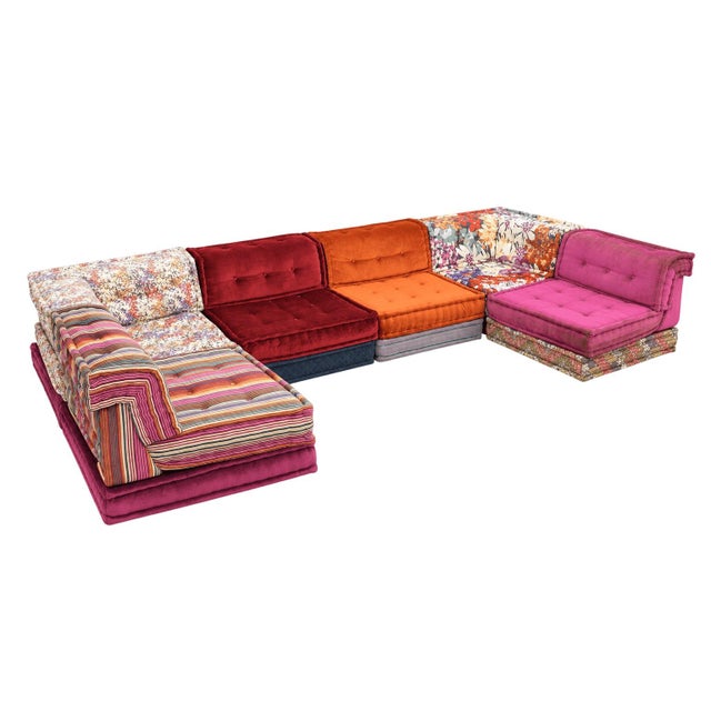 Contemporary Roche Bobois Mah Jong 18-Piece Missoni Sectional For Sale - Image 3 of 10