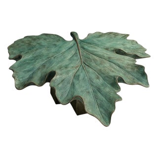 Foliage Bronze Coffee Table by Marsica Fossati For Sale
