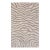 Edgy Hand-Tufted Beige Area Rug- 7' 9'' X 9' 9'' For Sale