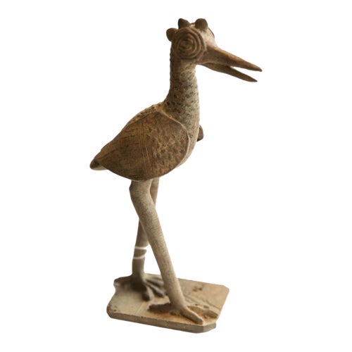 Vintage African Bird Sculpture