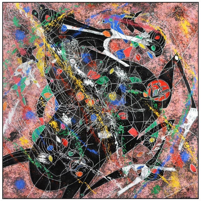 Contemporary Late 20th Century Black Horse, Jiang Tiefeng For Sale - Image 3 of 6