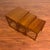 Wood Solid Teak Danish Modern Sled Leg Vintage Nesting Tables For Sale - Image 7 of 11