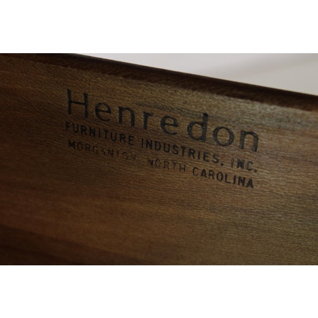 Henredon Campaign Style Oak Bedroom Armoire For Sale - Image 16 of 17