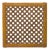 Chinese Marigold Lattice Window Panel, C. 1900 For Sale