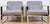 Mid 20th Century Vintage MCM Milo Baughman Style Chrome Slingback Lounge Chairs, a Pair For Sale - Image 5 of 16