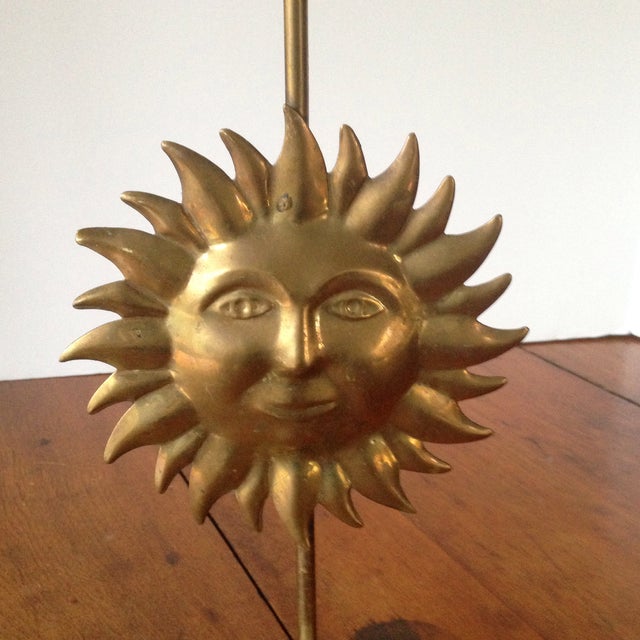 Vintage Brass Sun & Moon Candle Holders A Pair Chairish