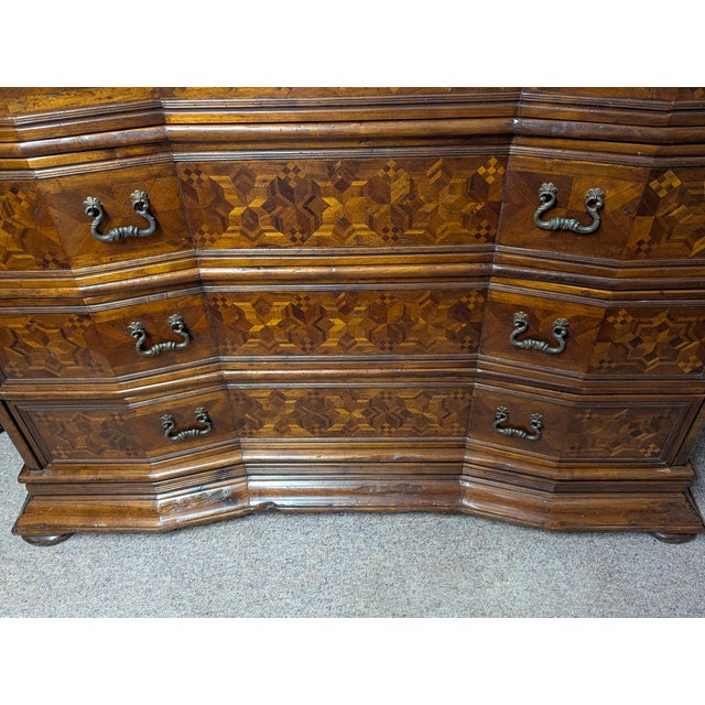 1990s Arte Brotto Vere Antichità, Italy Handmade Chest of Drawers For Sale - Image 11 of 11