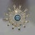 Metal Large 18-Light Empire Chandelier in Crystal and Gilded Brass, 1700s For Sale - Image 7 of 13