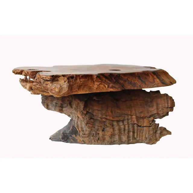 Live Edge Hardwood Table For Sale In Providence - Image 6 of 11
