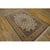 Traditional 1940s Small Ivory Islimi Medallion Antique Isfahan Silk Handknotted Wool Rug For Sale - Image 3 of 7