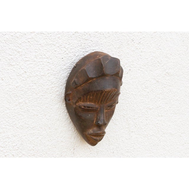 Vintage Baule Mblo Portrait Mask For Sale In Los Angeles - Image 6 of 8