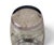 Transparent Mid Century Blue Glass Hand Decorated Italian Glass Vase 10.5" For Sale - Image 8 of 8