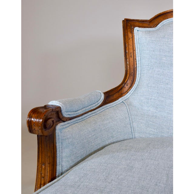 French Bergere Armchairs by Baker Furniture For Sale - Image 10 of 12
