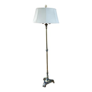 Vintage Brass Floor Lamp For Sale