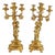 Antique French Gilt Bronze Candelabras, 1800s, Set of 2 For Sale