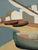 1958 Mid-Century Modern 'Quiet Mooring' Vintage Swedish Coastal Landscape Oil Painting, Framed For Sale - Image 10 of 12