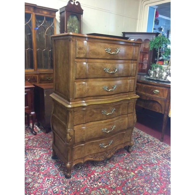 Vintage French Chest of Drawers, French Provincial, White Furniture