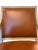 2000 - 2009 Louis XVI-Style Caramel Leather Armchair For Sale - Image 5 of 5