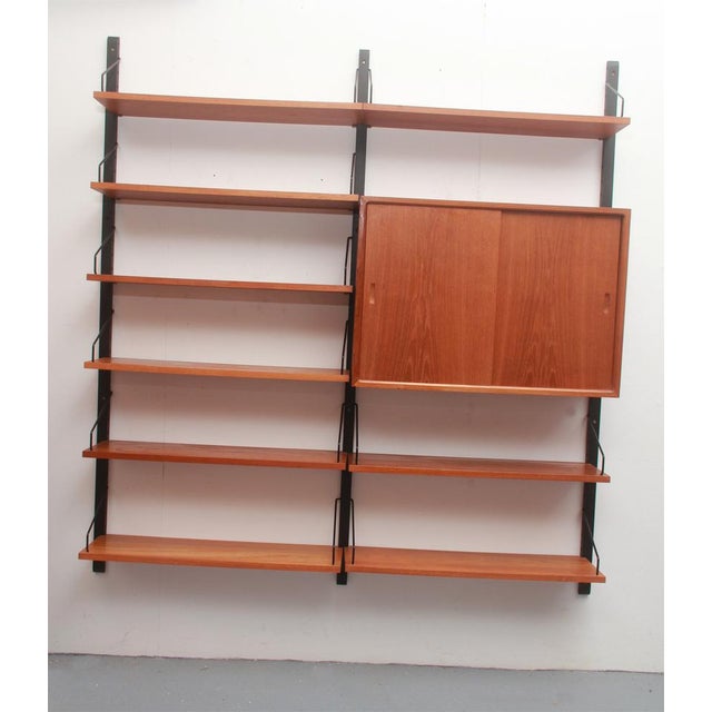 1960s Vintage Wall Unit in Teak by Poul Cadovius, 1965 For Sale - Image 5 of 14