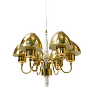 Danish Model T526 Chandelier by Hans-Agne Jakobsson for Hans-Agne Jakobsson AB Markaryd, 1950s